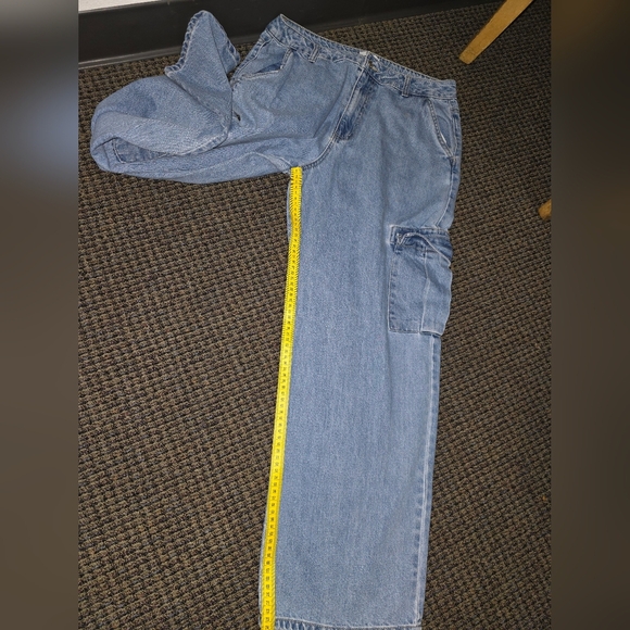 Forever 21 Blue Straight Leg Jeans - Picture 6 of 9